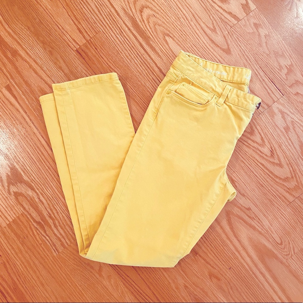Ann Taylor - curvy straight jeans